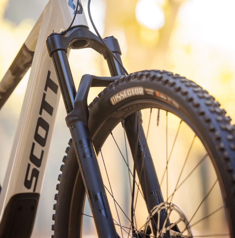 Scott Voltage eRide 920 Electric Full Suspension Mountain Bike | Gobi Beige