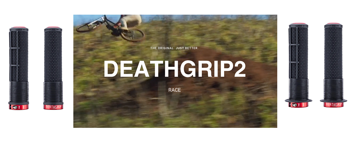 NEW DMR DeathGrip2 Race BMX MTB Trail DH Bicycle Handlebar Grips