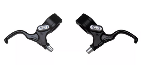 Dia-Compe Tech 77 Old School BMX / Fixie 22.2mm Clamp Caliper/ Canti Brake Levers - Pair In Black