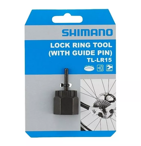Shimano TL-LR15 HG Cassette & Centre-Lock Disc Remover With Guide Pin