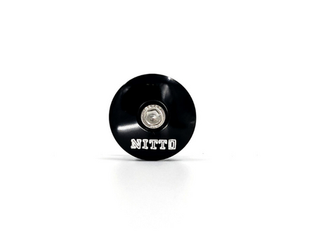 Nitto 1 1/8" Replacement Stem Top Cap In Black