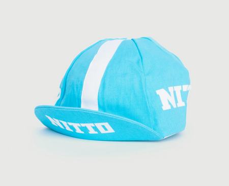 Nitto Racing Cycling Cotton Cap In Light Blue