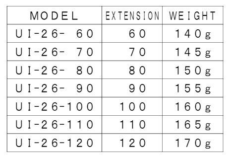 Nitto UI-26EX Handlebar Ahead Bicycle Stem | 31.8mm Clamp | Silver