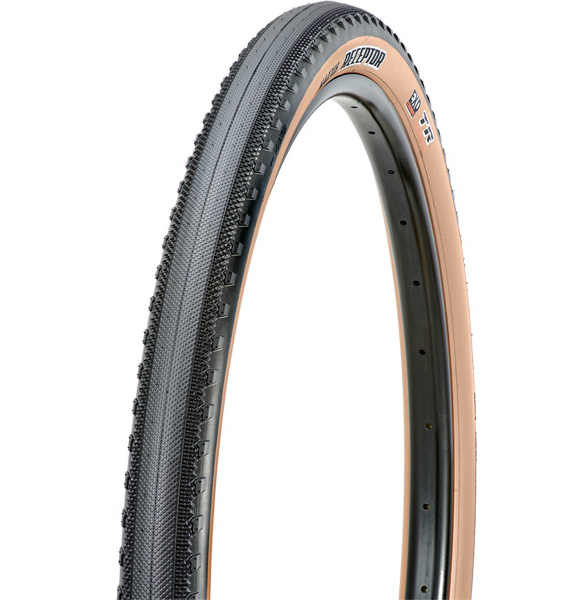 Maxxis Receptor 120 TPIDual Compound EXO Tubeless Folding Tanwall Gravel Tyre 650 x 47B