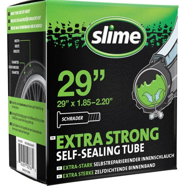 Slime Smart Self-Sealing Bicycle MTB Inner Tube | 29 x 1.85-2.20 | Schrader Valve
