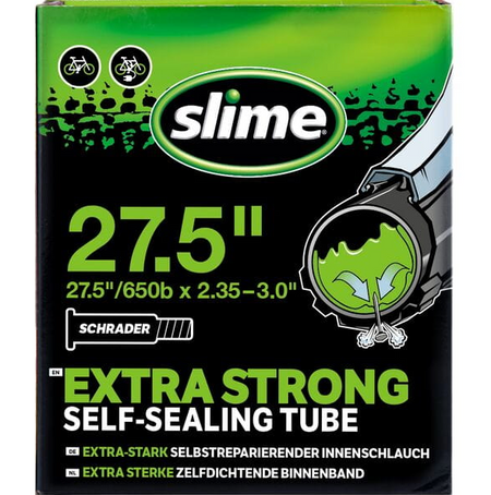 Slime Smart Self-Sealing Bicycle MTB Inner Tube | 27.5 x 2.35 - 3.0 | Schrader Valve