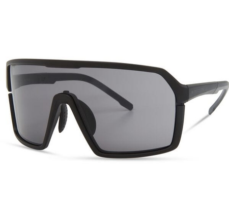 Madison Crypto Cycling Sunglasses | Matt Black Frame / Black Mirror Lens