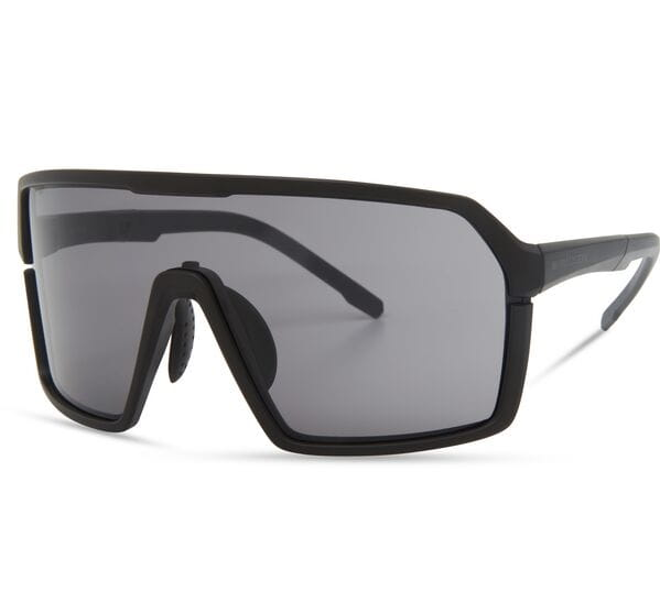 Madison Crypto Cycling Sunglasses | Matt Black Frame / Black Mirror Lens