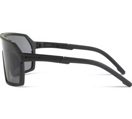 Madison Crypto Cycling Sunglasses | Matt Black Frame / Black Mirror Lens