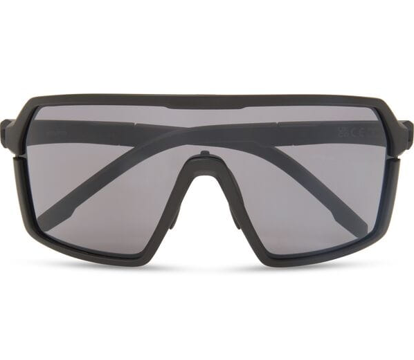 Madison Crypto Cycling Sunglasses | Matt Black Frame / Black Mirror Lens