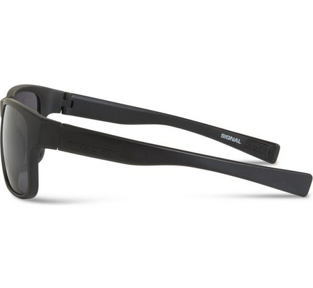 Madison Signal Cycling Sunglasses | Matt Black Frame / Black Mirror Lens