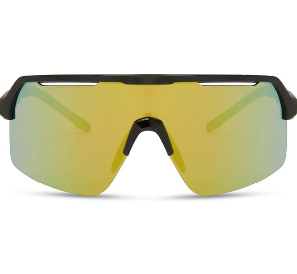 Madison Crypto Air Cycling Sunglasses | Gloss Black Frame / Bronze Mirror Lens