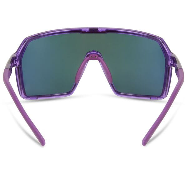 Madison Crypto Air Cycling Sunglasses 3 pack Changeable Lens - Crys Gloss Purple / Purple Mirror