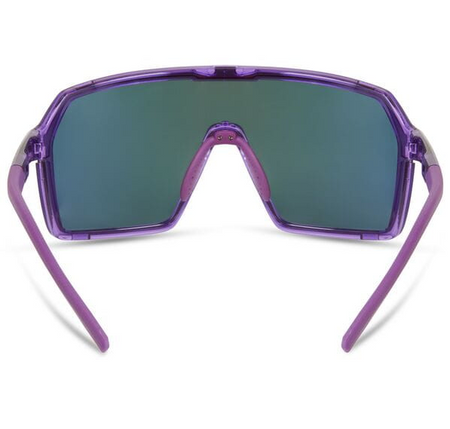 Madison Crypto Air Cycling Sunglasses 3 pack Changeable Lens - Crys Gloss Purple / Purple Mirror