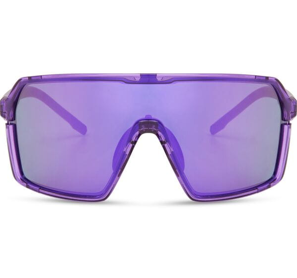 Madison Crypto Air Cycling Sunglasses 3 pack Changeable Lens - Crys Gloss Purple / Purple Mirror