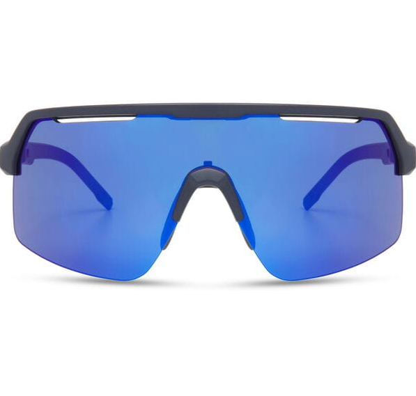 Madison Crypto Air Cycling Sunglasses 3 pack Changeable Lens | Ink Navy Frame / Blue Mirror Lens