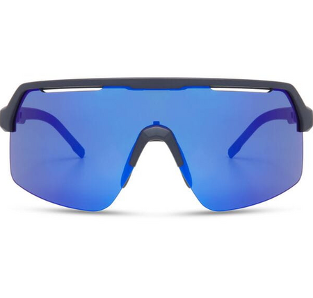 Madison Crypto Air Cycling Sunglasses 3 pack Changeable Lens | Ink Navy Frame / Blue Mirror Lens