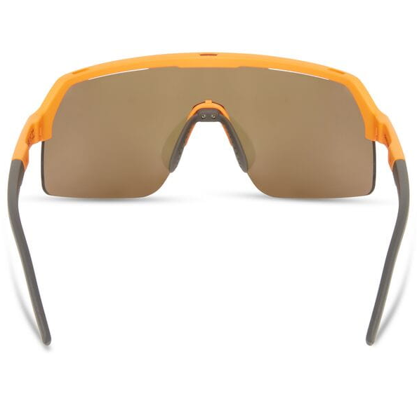 Madison Crypto Air Cycling Sunglasses 3 pack Changeable Lens | Mango Orange Frame / Fire Mirror Lens