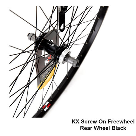 KX MTB 26" Singlewall Q/R Rim Brake Wheel Black Or Silver