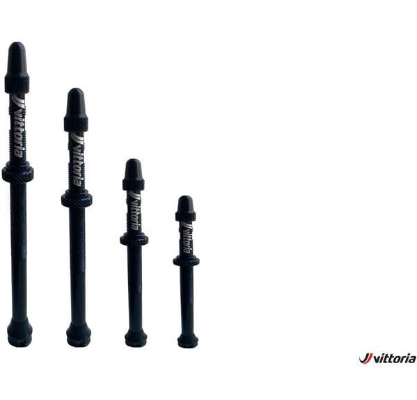 Vittoria Multiway Alloy Tubeless Valves | Black