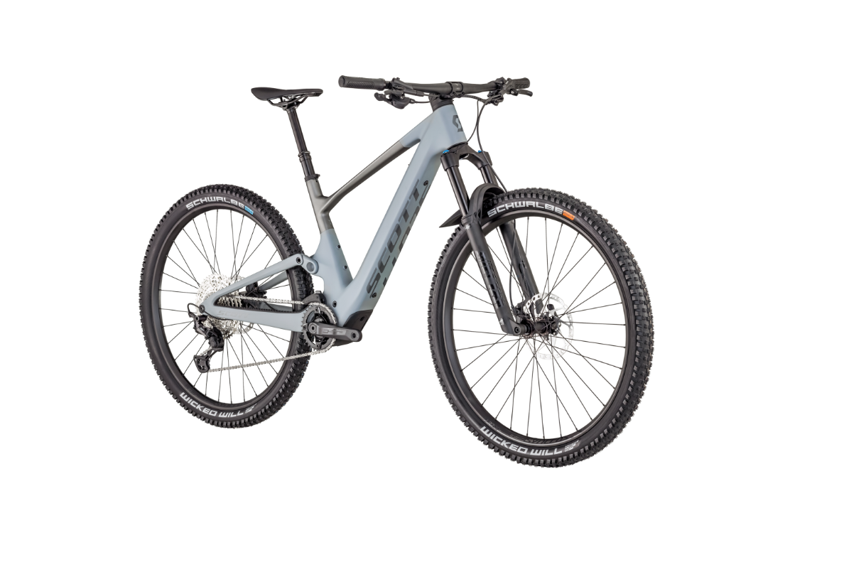 Scott Lumen eRIDE 910 Electric Full Suspension Electric Mountain Bike | Shark Grey