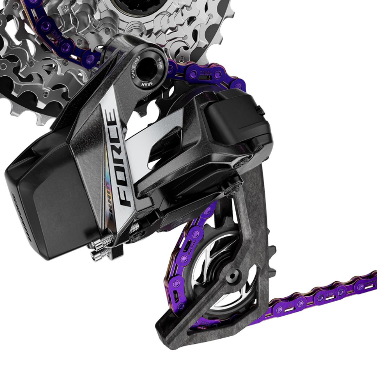 SRAM Chain FORCE E1 Flattop 12/13 Speed Gravel Chain With PowerLock