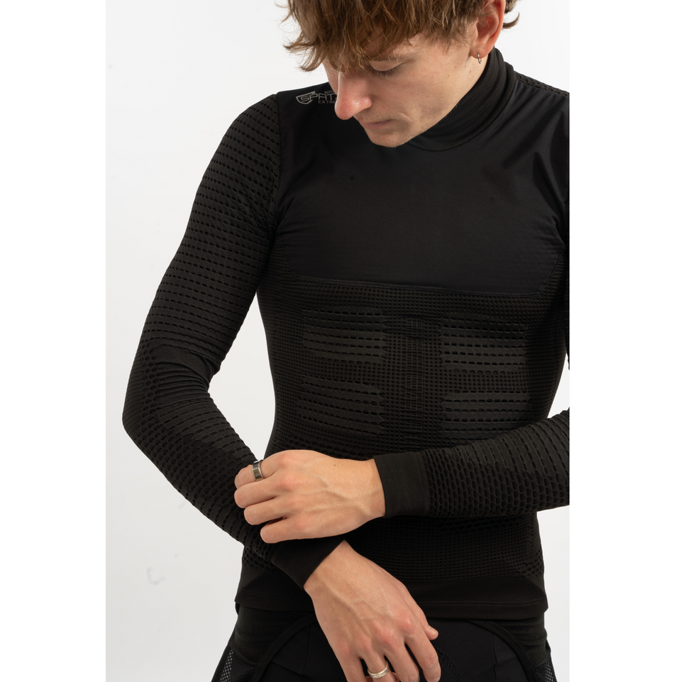 Spatzwear Basez Extreme Long Sleeve Baselayer | Black