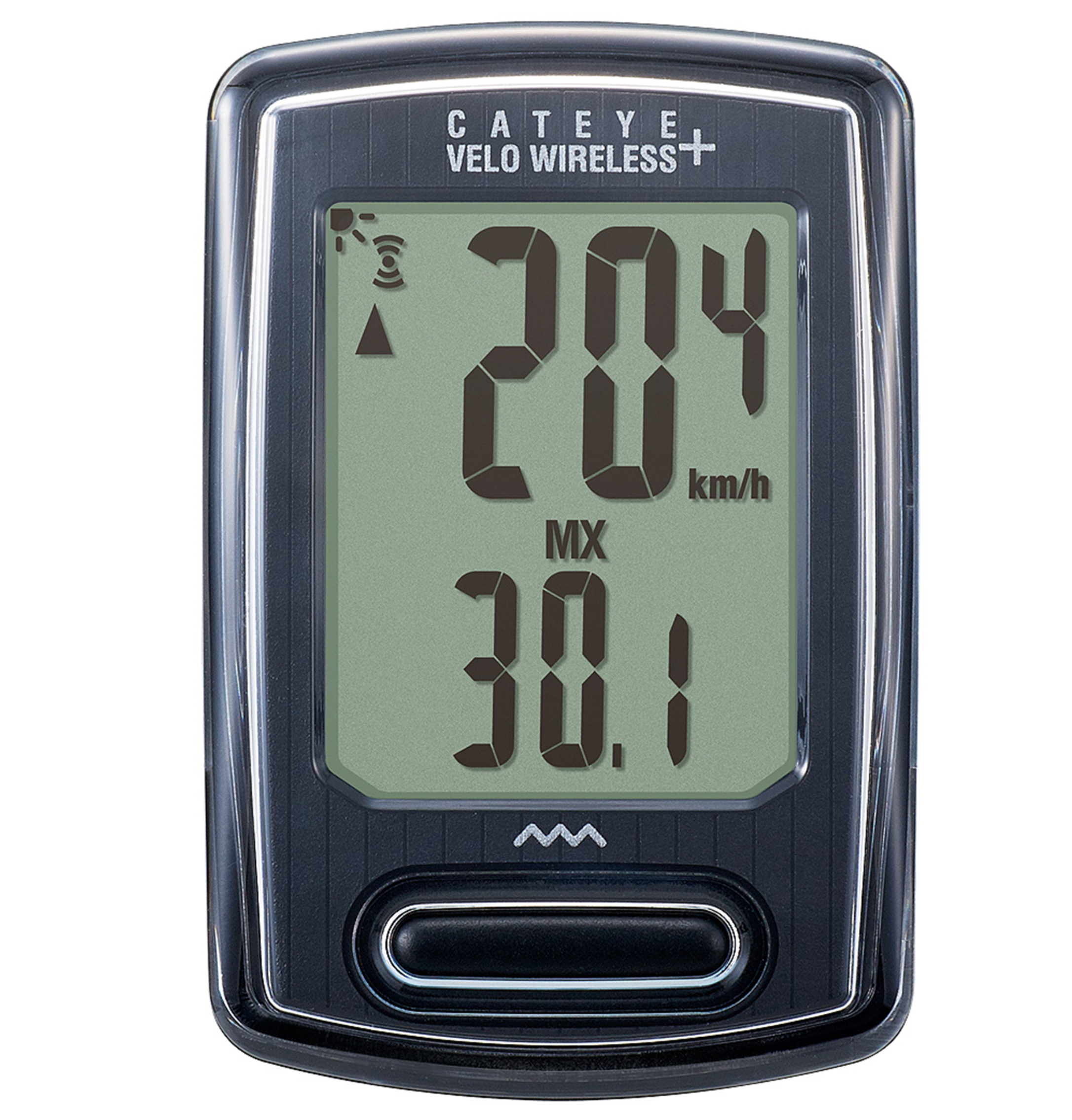 Black CatEye Velo Wireless Plus Programmable Cycling Bike Computer