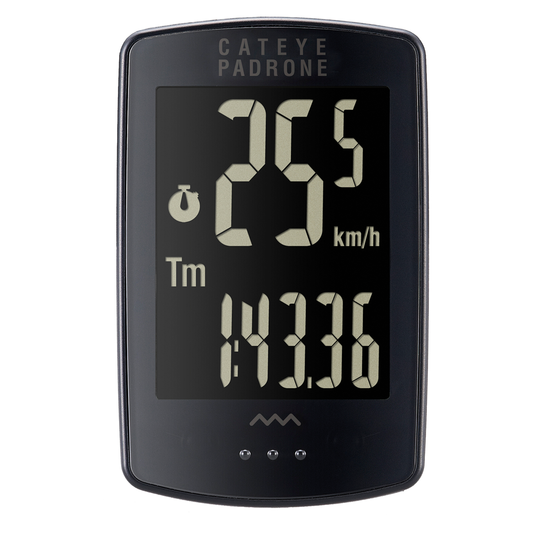 Stealth CatEye Padrone Wireless Large Screen 8 Function Cycling Bike Computer