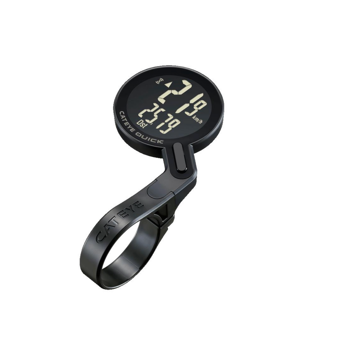 Black Cateye Quick Wireless Cycling Bike Computer