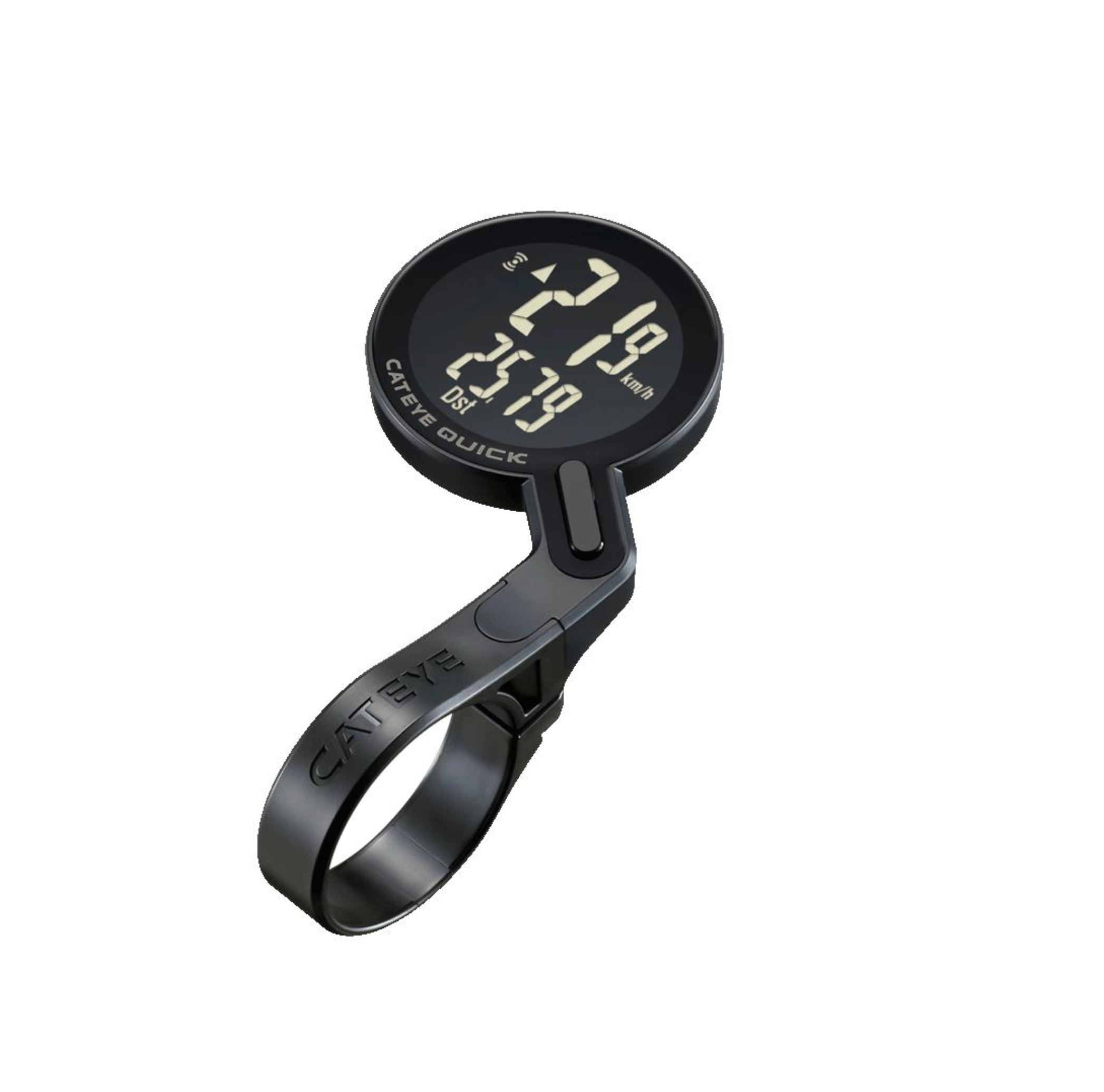 Black Cateye Quick Wireless Cycling Bike Computer