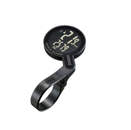 Black Cateye Quick Wireless Cycling Bike Computer