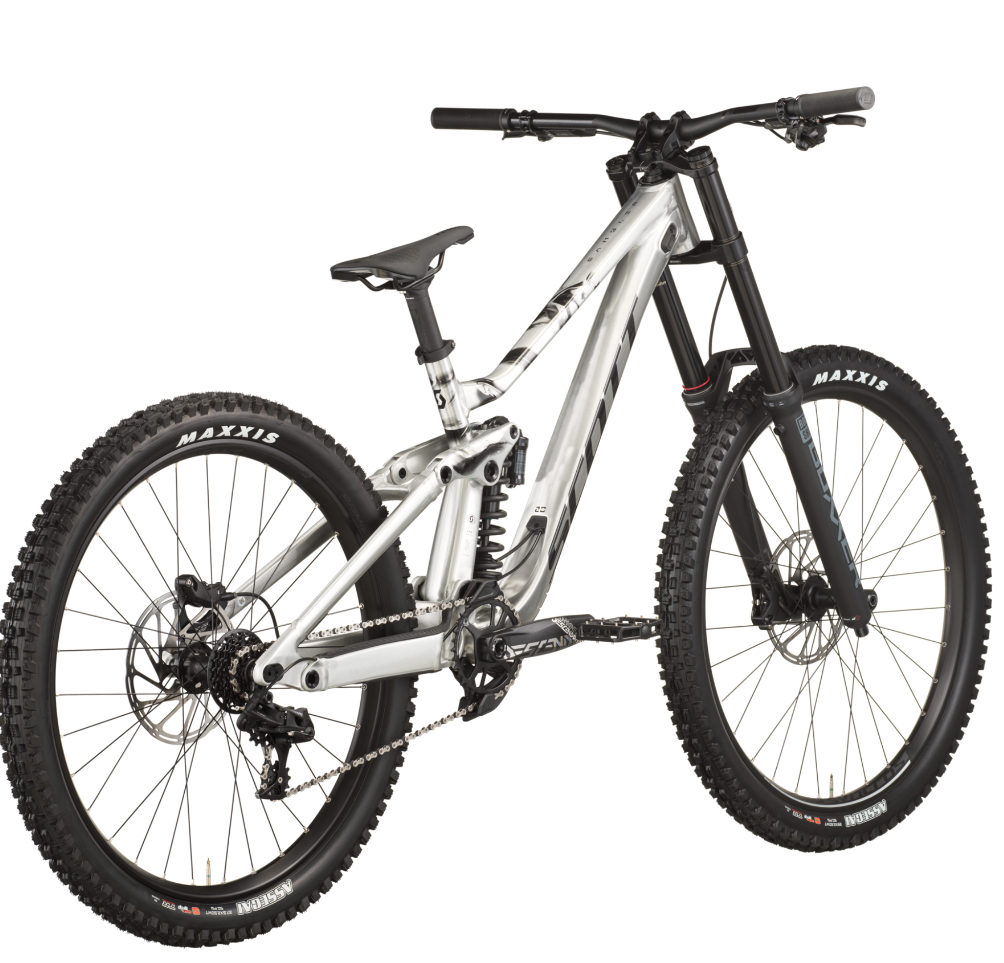 Scott Gambler 20 Full Suspension Mountain Bike - Alloy Silver