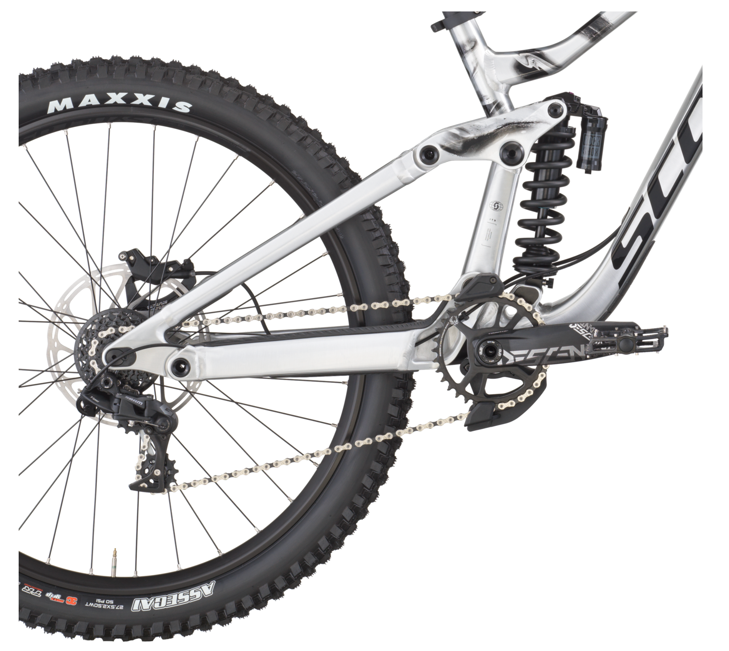 Scott Gambler 20 Full Suspension Mountain Bike - Alloy Silver