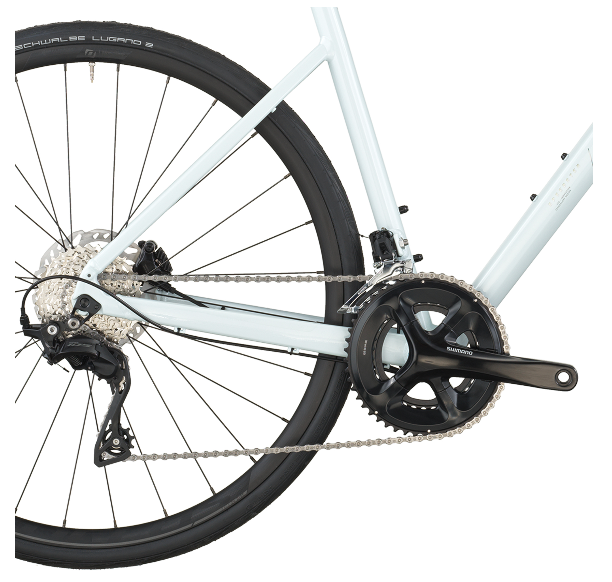 Scott Speedster 10 Road Bike In Cumulus White