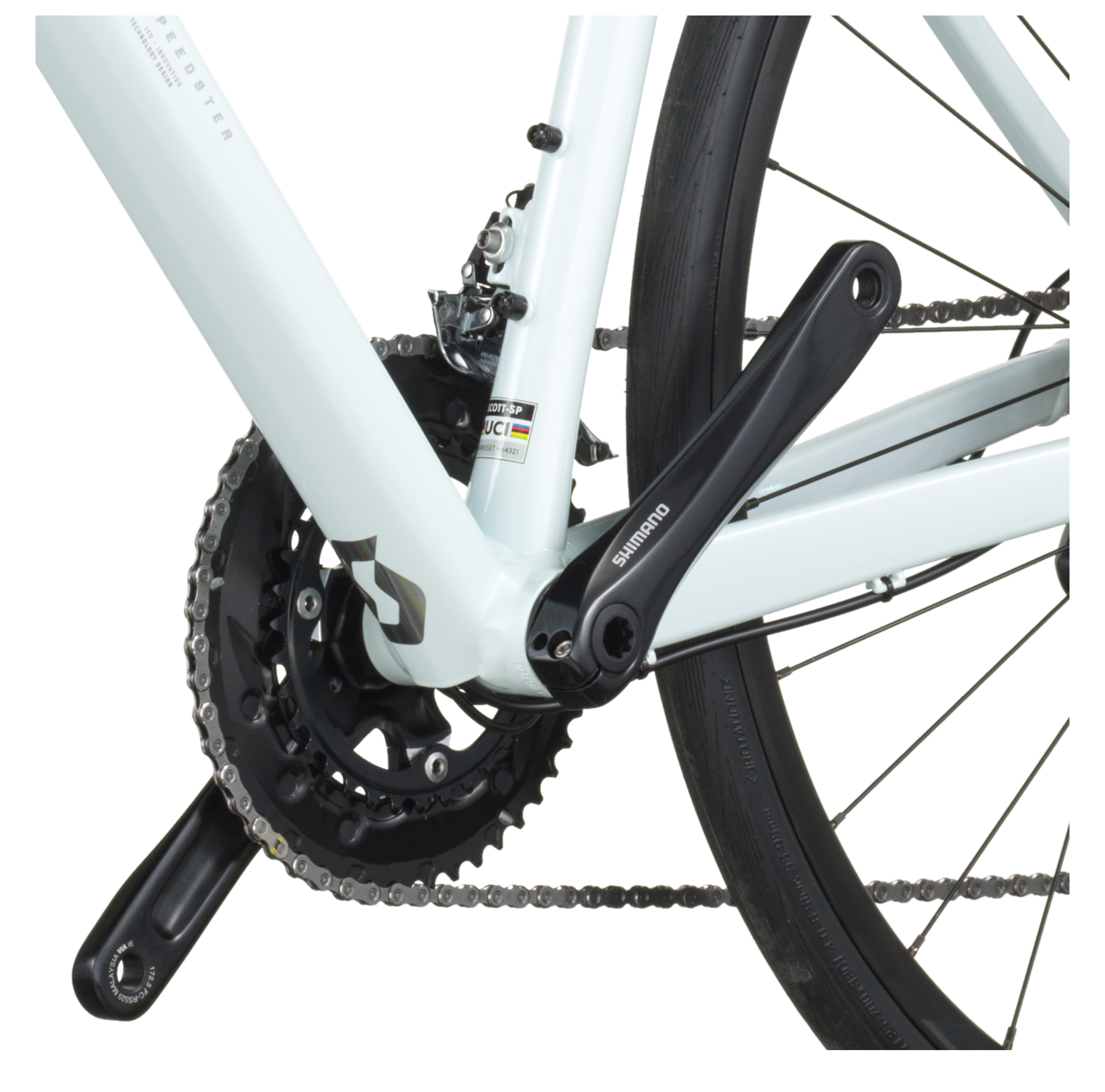 Scott Speedster 10 Road Bike In Cumulus White