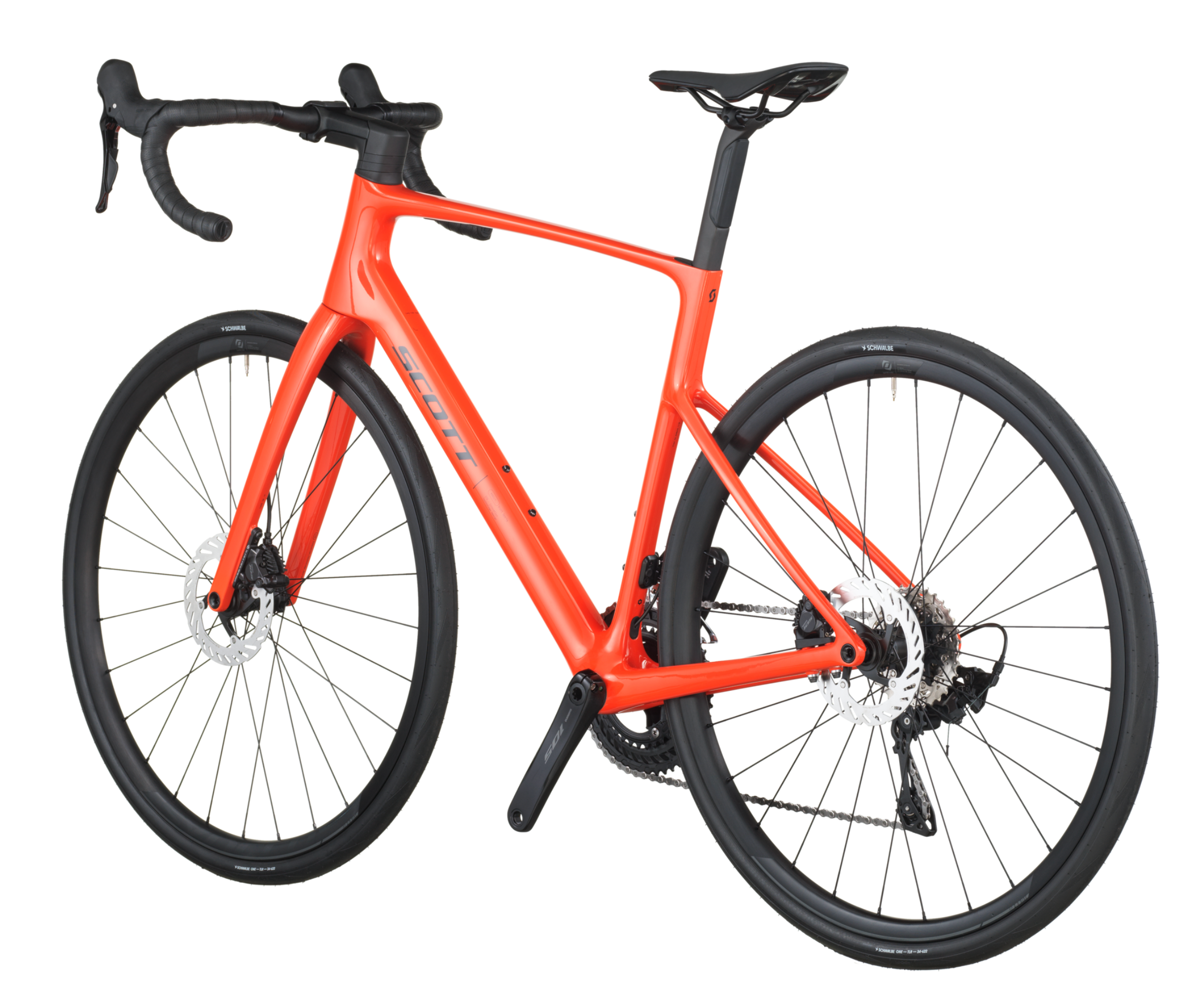 Scott Addict 50 Road Bike - Flame Orange