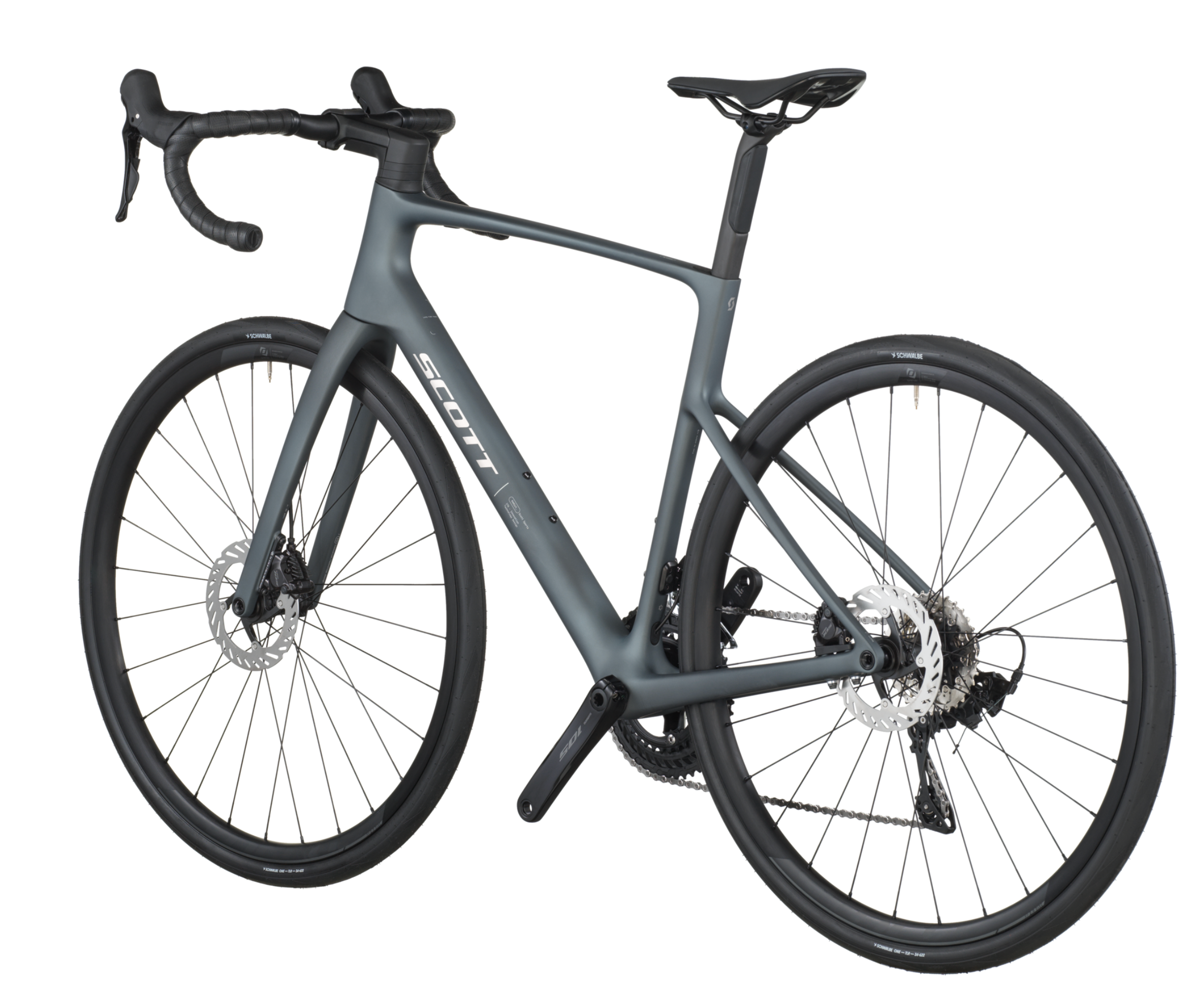 Scott Addict 50 Road Bike - Carbon Grey