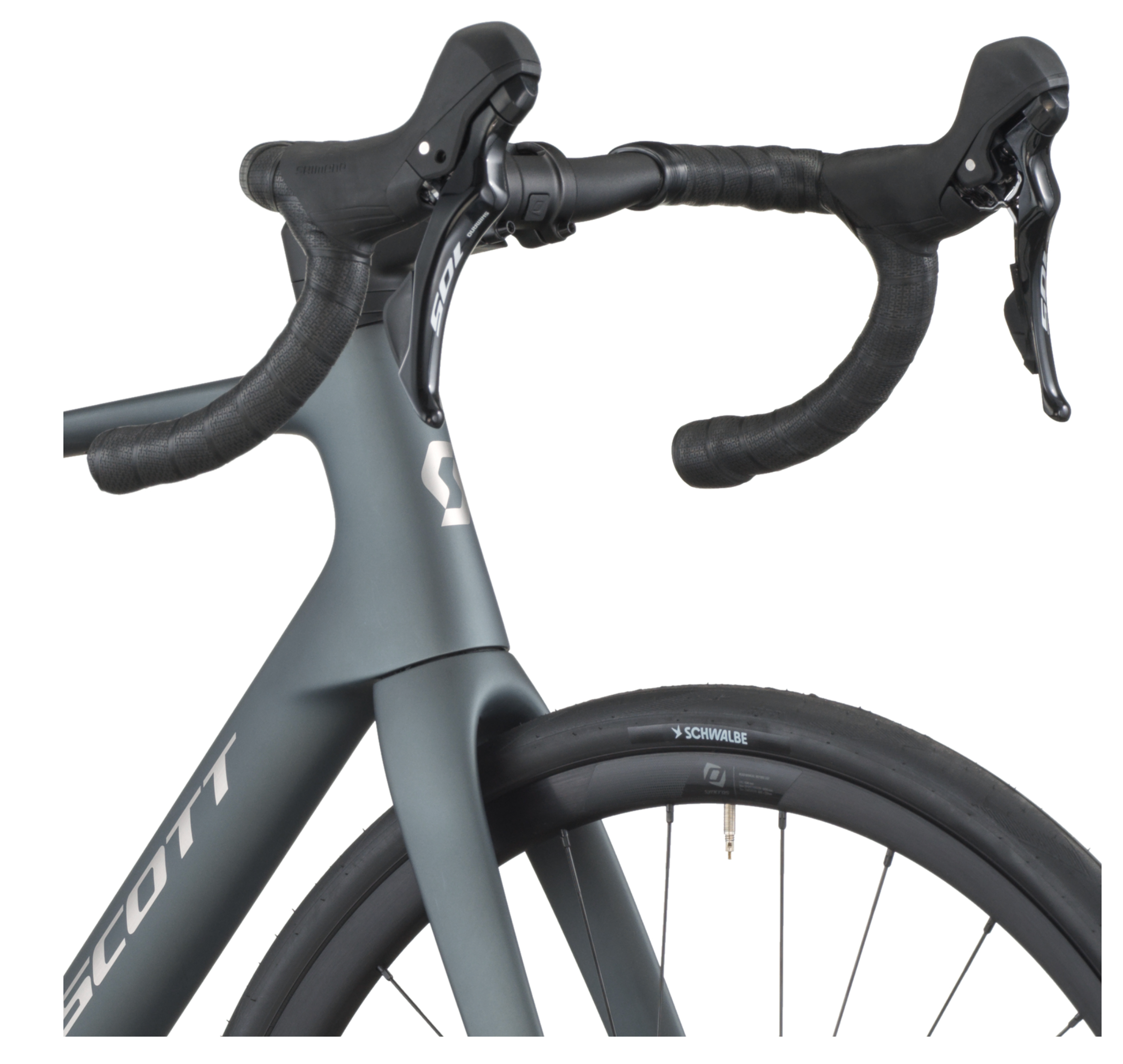 Scott Addict 50 Road Bike - Carbon Grey