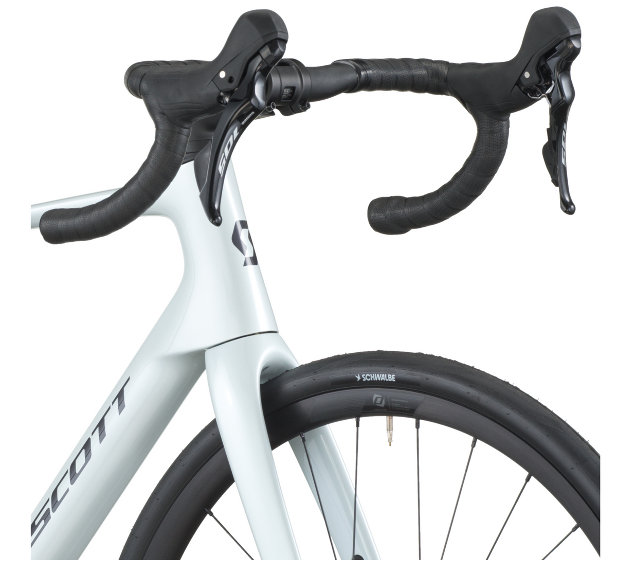 Scott Addict 50 Road Bike - Cumulus White