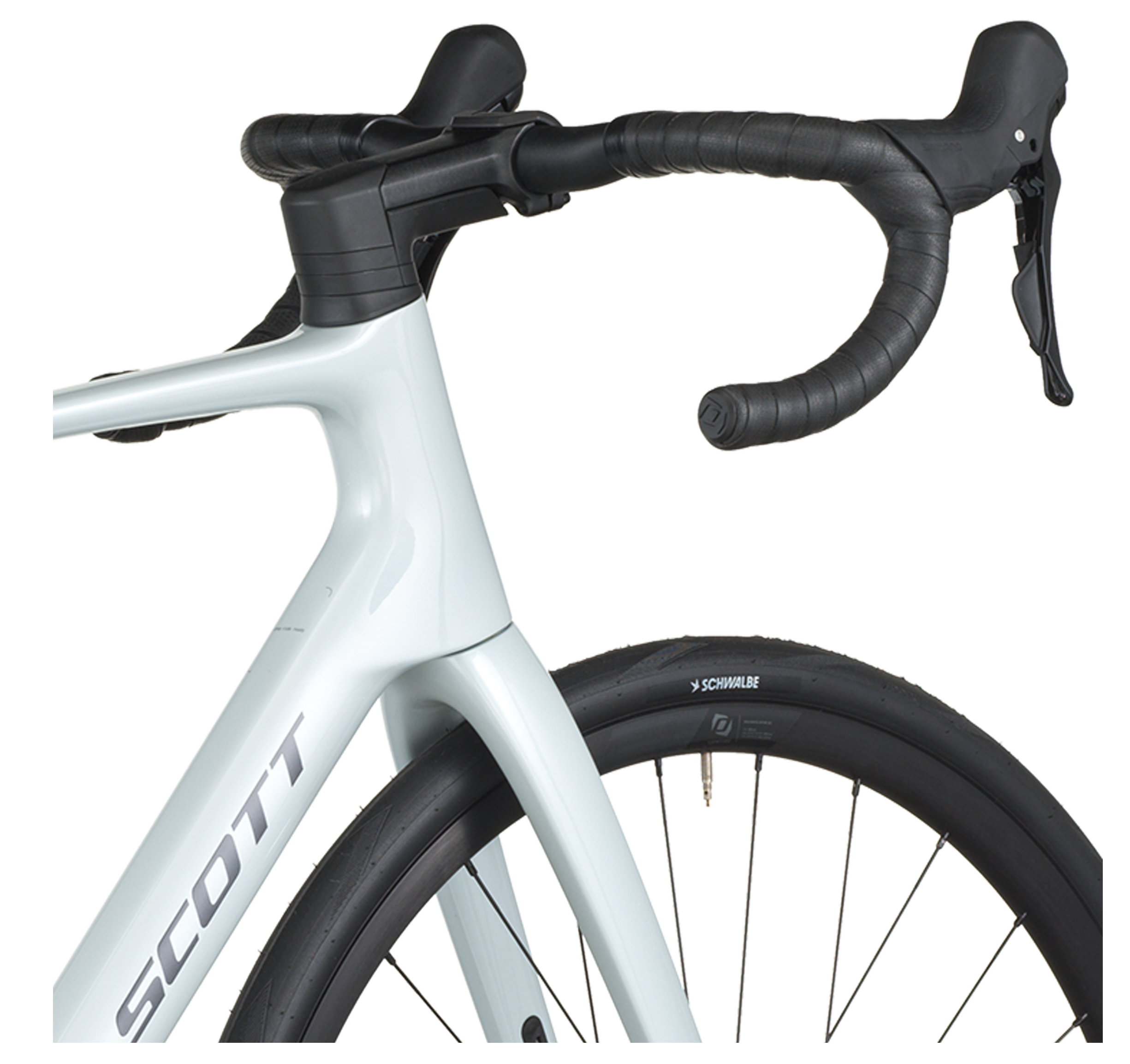 Scott Addict 50 Road Bike - Cumulus White