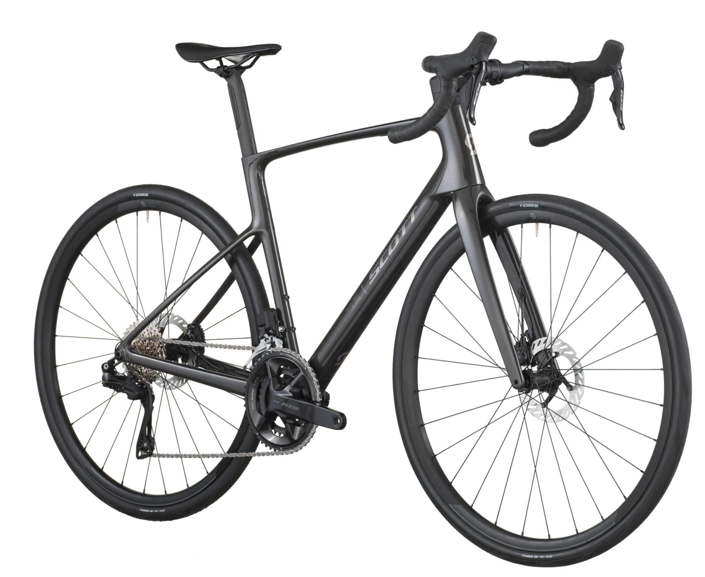 Scott Addict 40 Road Bike - Carbon Black