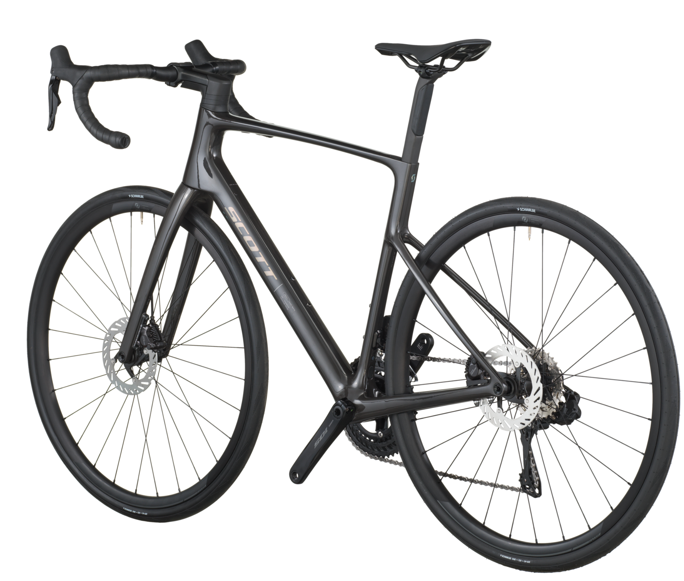 Scott Addict 40 Road Bike - Carbon Black