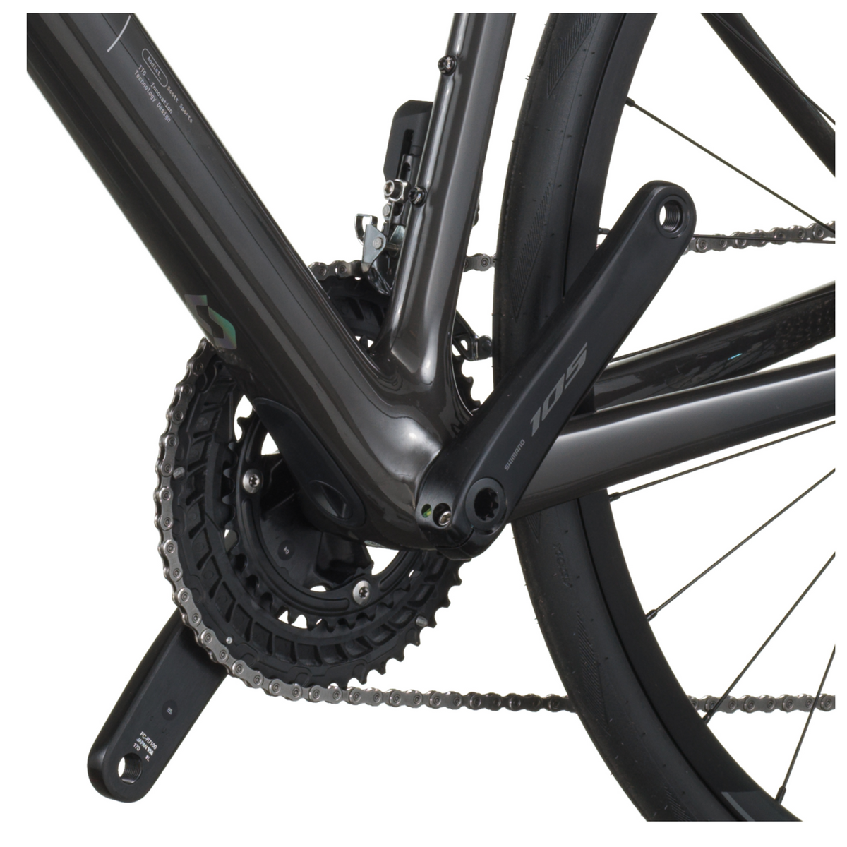Scott Addict 40 Road Bike - Carbon Black