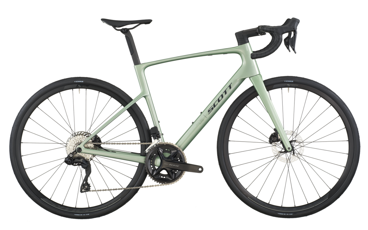 Scott Addict 40 Road Bike - Reseda Green