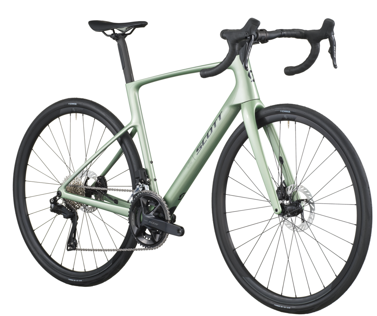 Scott Addict 40 Road Bike - Reseda Green
