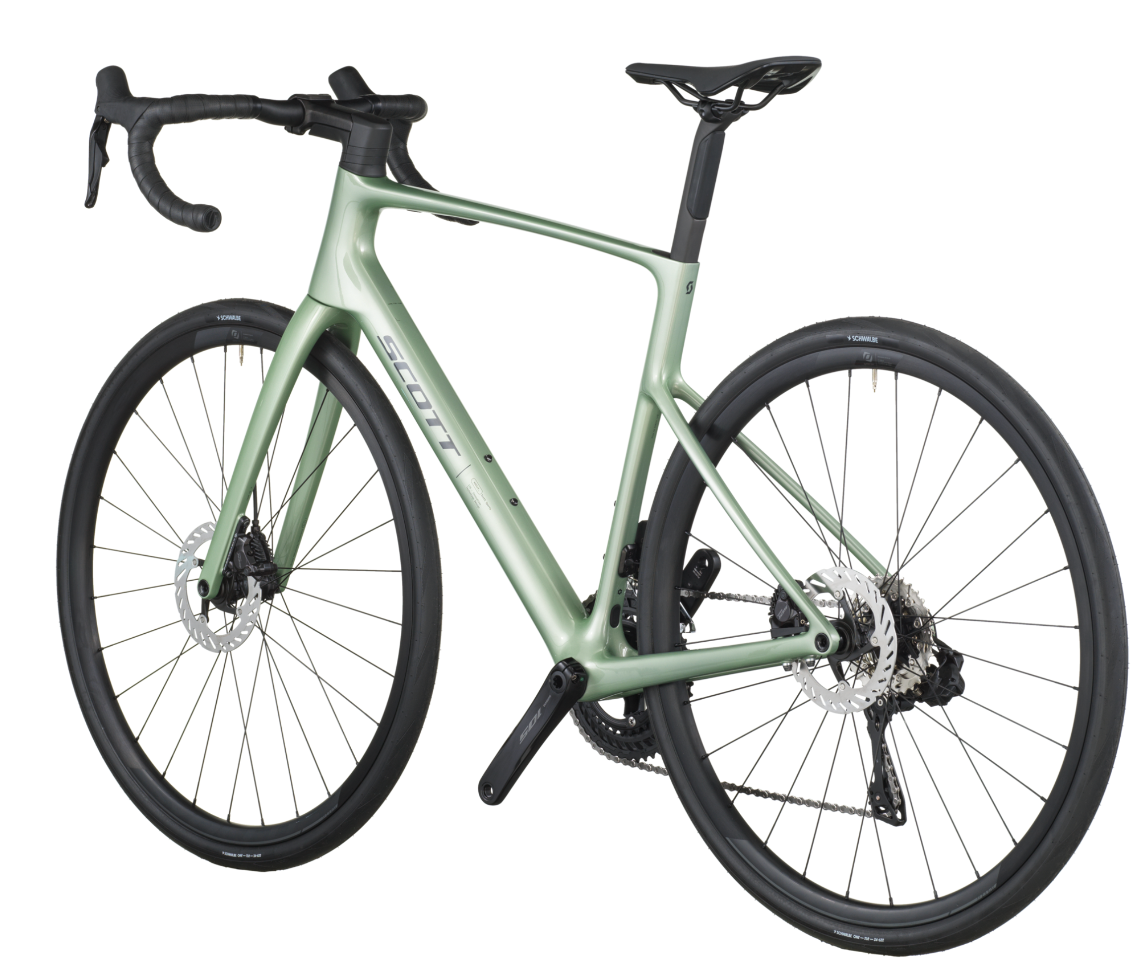 Scott Addict 40 Road Bike - Reseda Green