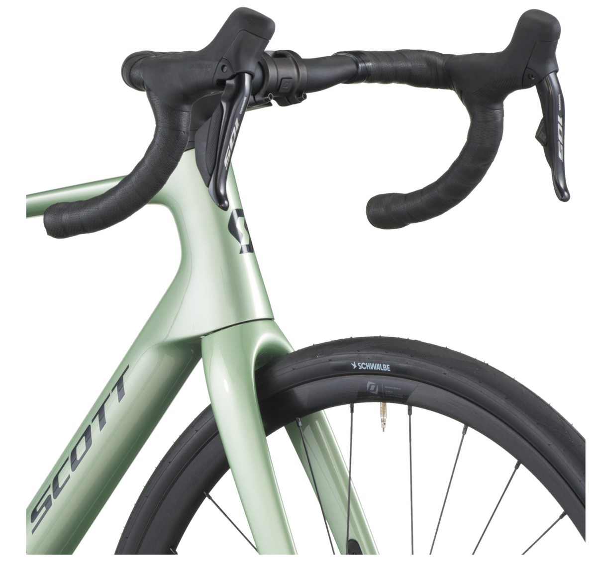 Scott Addict 40 Road Bike - Reseda Green
