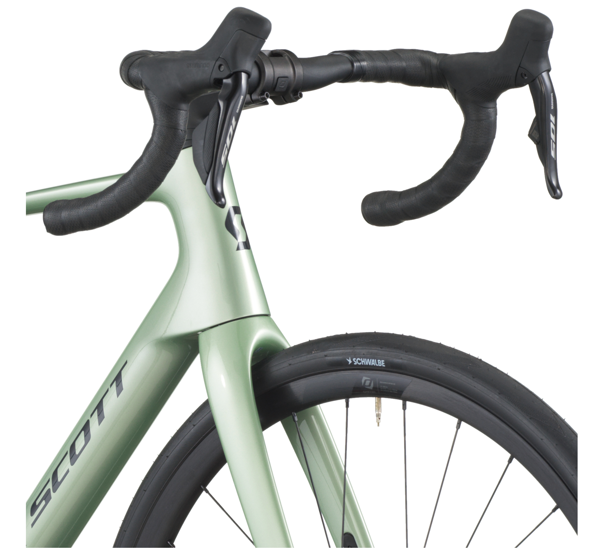 Scott Addict 40 Road Bike - Reseda Green