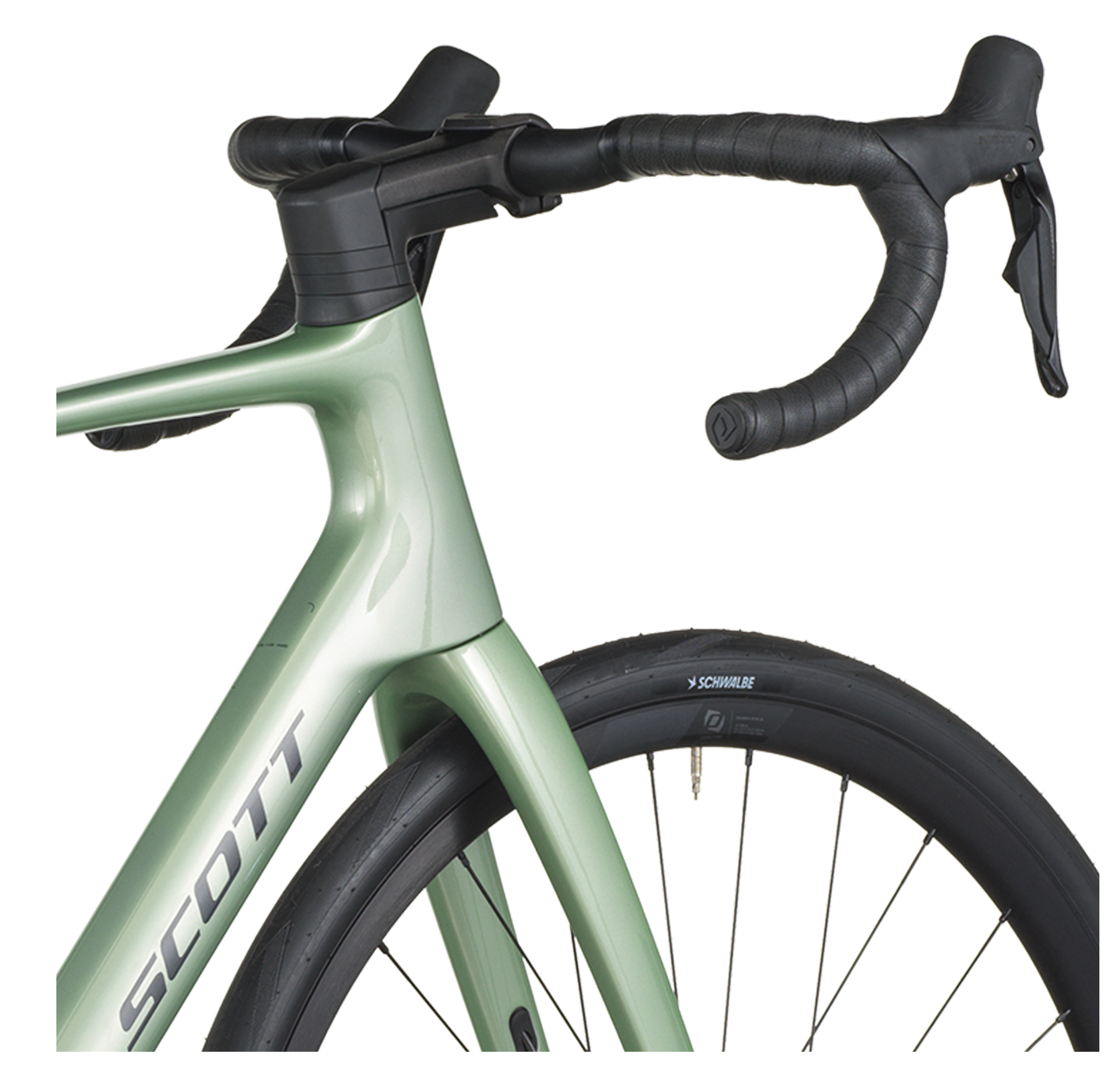 Scott Addict 40 Road Bike - Reseda Green